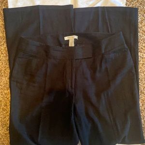 White House Black Market Dark Trousers